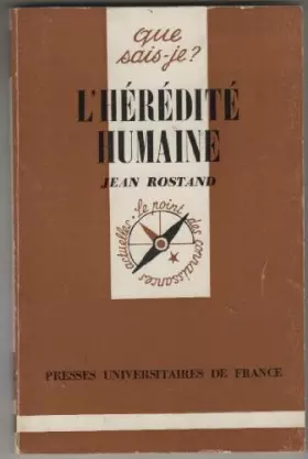 Couverture du produit · L'heredite Humaine