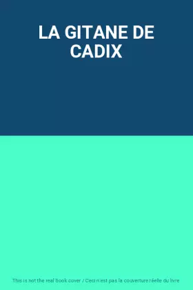 Couverture du produit · LA GITANE DE CADIX