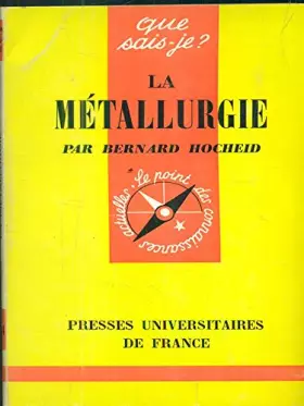 Couverture du produit · LA METALLURGIE