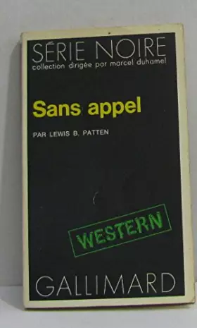 Couverture du produit · Sans appel