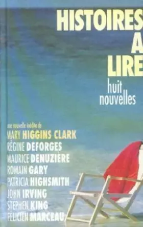 Couverture du produit · Histoires à lire -huit nouvelles