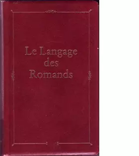 Couverture du produit · Le Langage des Romands.