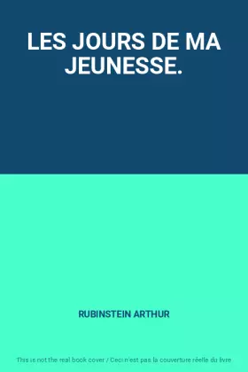 Couverture du produit · LES JOURS DE MA JEUNESSE.