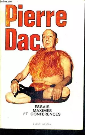 Couverture du produit · ESSAIS MAXIMES ET CONFERENCES