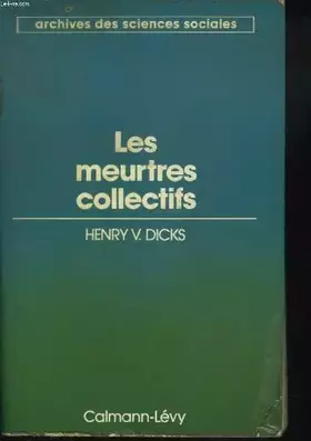 Couverture du produit · LES MEURTRES COLLECTIFS