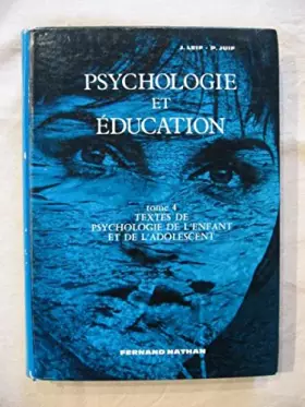 Couverture du produit · Psychologie et éducation