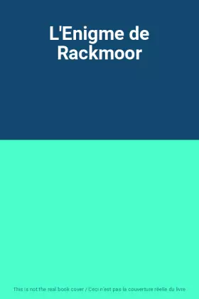 Couverture du produit · L'Enigme de Rackmoor