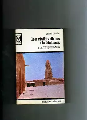 Couverture du produit · LES CIVILISATIONS DU SAHARA