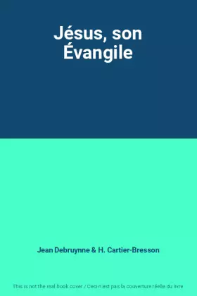 Couverture du produit · Jésus, son Évangile