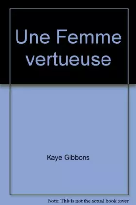 Couverture du produit · Une Femme vertueuse