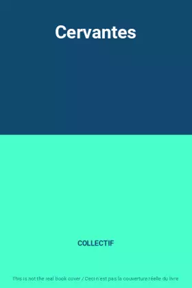 Couverture du produit · Cervantes
