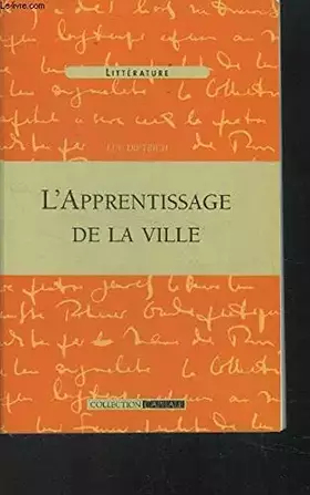 Couverture du produit · L'apprentissage de la ville