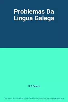 Couverture du produit · Problemas Da Lingua Galega