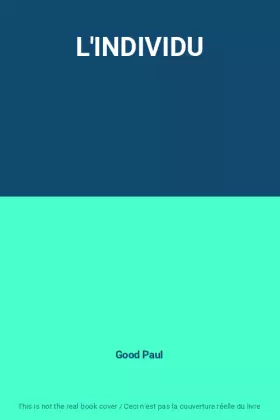 Couverture du produit · L'INDIVIDU