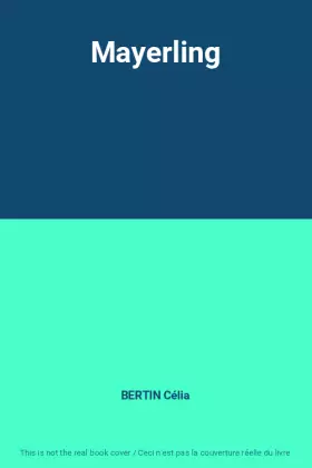 Couverture du produit · Mayerling