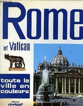Couverture du produit · Rome et vatican