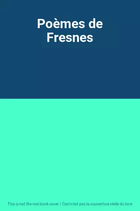 Couverture du produit · Poèmes de Fresnes