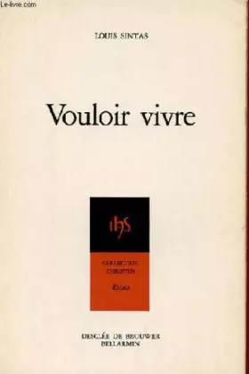 Couverture du produit · Vouloir vivre