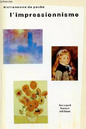 Couverture du produit · Dictionnaire De Poche - L'impressionnisme