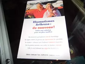 Couverture du produit · RHUMATISMES ARTHROSE LE TRAITEMENT MIRACLE