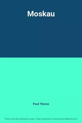 Couverture du produit · Moskau