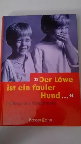 Couverture du produit · Der Löwe ist ein fauler Hund