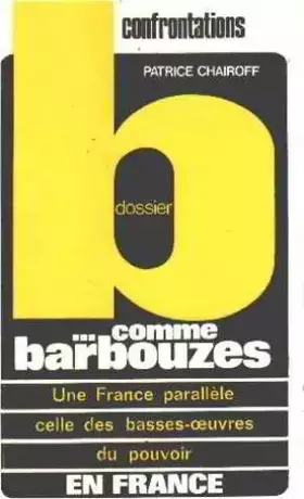 Couverture du produit · B comme barbouzes
