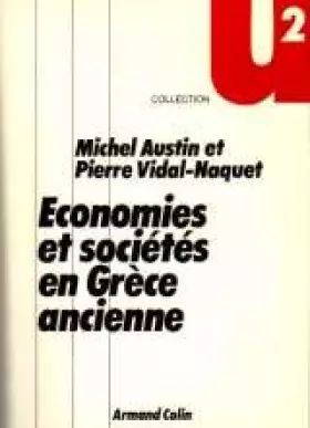 Couverture du produit · Economies et societes en Grece ancienne