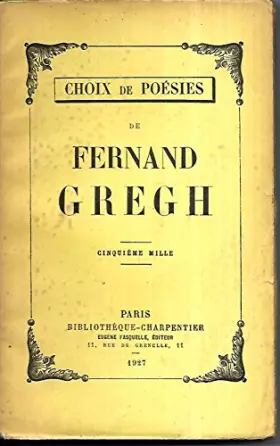 Couverture du produit · Choix de poésies