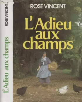 Couverture du produit · L'adieu aux champs