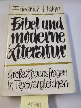 Couverture du produit · Bibel und moderne Literatur.