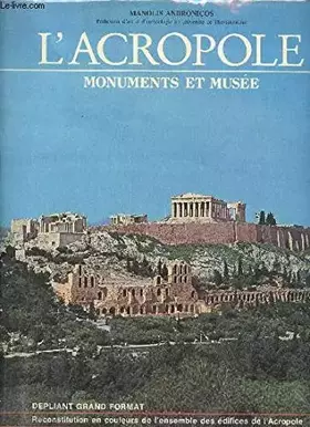 Couverture du produit · L'acropole - Monuments et musées