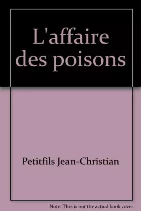Couverture du produit · L'affaire des poisons