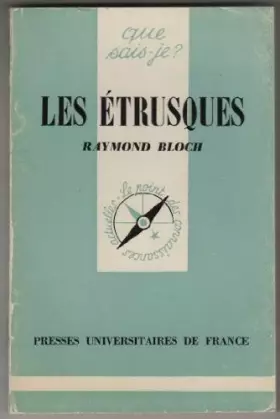 Couverture du produit · Les etrusques.
