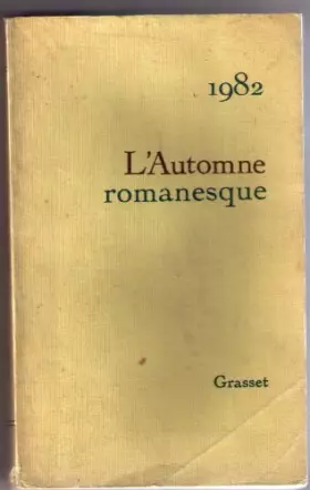 Couverture du produit · 1982 L'automne Romanesque