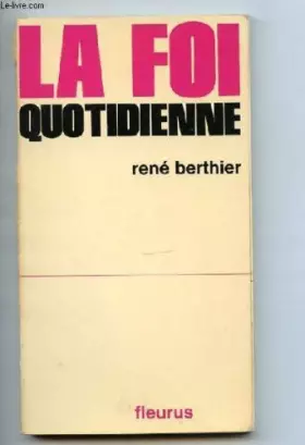 Couverture du produit · La foi quotidienne