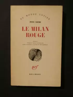 Couverture du produit · Le milan rouge