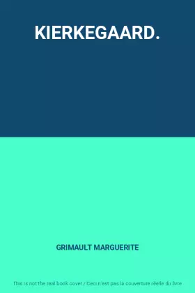 Couverture du produit · KIERKEGAARD.