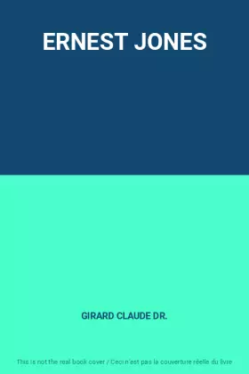 Couverture du produit · ERNEST JONES