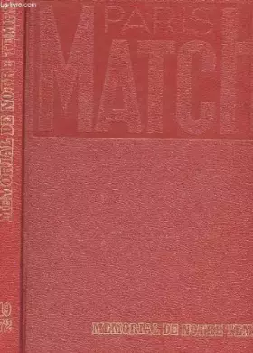 Couverture du produit · MEMORIAL DE NOTRE TEMPS 1972