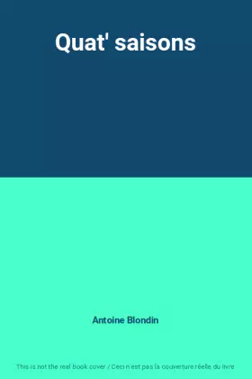 Couverture du produit · Quat' saisons