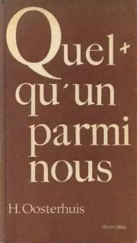 Couverture du produit · Quelqu'un parmi nous