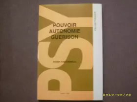 Couverture du produit · Pouvoir Autonomie Guérison