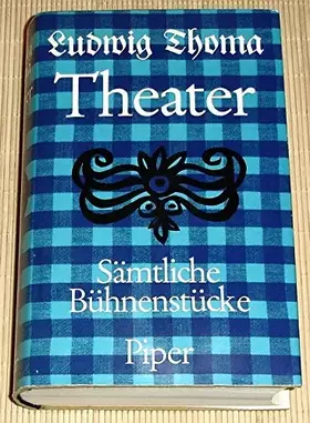 Couverture du produit · Theater. Sämtliche Bühnenstücke
