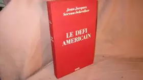 Couverture du produit · Le defi Americain.
