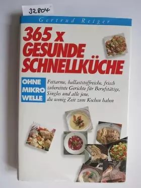 Couverture du produit · 365x gesunde Schnellküche