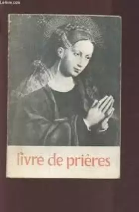 Couverture du produit · livre de prieres