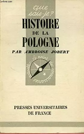 Couverture du produit · Histoire de la Pologne.