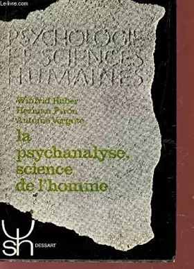 Couverture du produit · La psychanalyse, science de l'homme