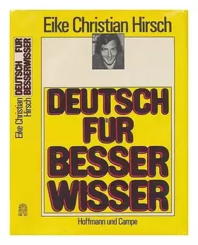 Couverture du produit · Deutsch fur Besserwisser